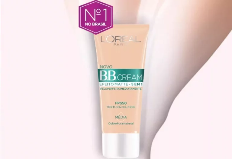 L’Oréal Paris Base BB Cream Efeito Matte Cor Média FPS 50 30ml