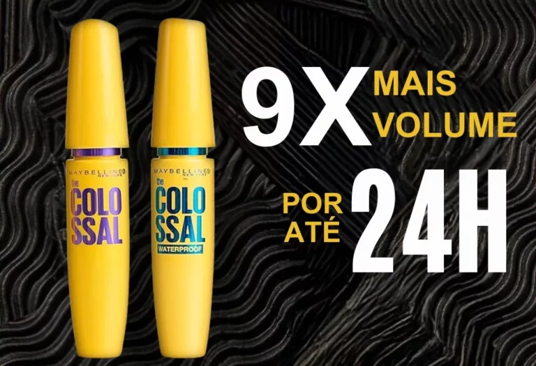 Maybelline NY Máscara de Cílios The Colossal Volum’ Express Lavável Preto