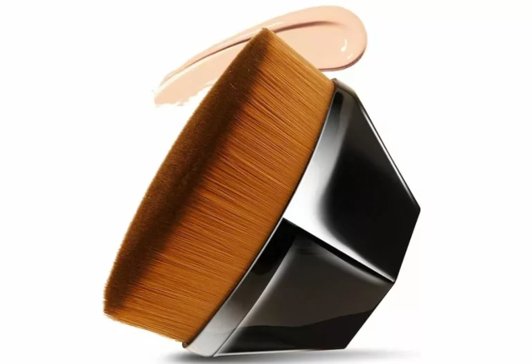 Pincel Reto de Maquiagem Facial para Base Endoto