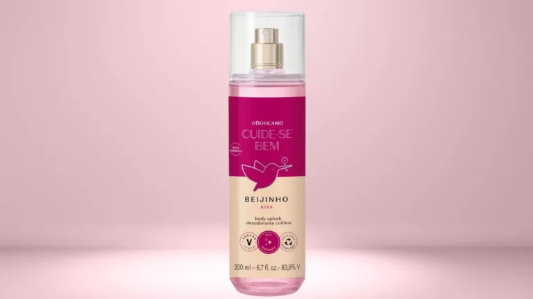 Body Splash Beijinho do Boticário volta com fragrância leve, doce e deliciosa