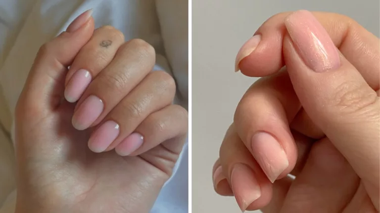 Rose water nails é a manicure rosa-translúcida que vai dominar no início do verão