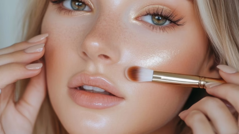 glow natural com iluminador